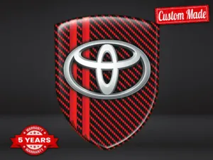 Toyota Pegatinas Relieve Máximo Resistente Rendimiento